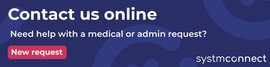 systm connect online consult banner